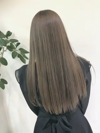 カラー 内藤歩香/艶カラー/ ナチュラル可愛いのヘアスタイル