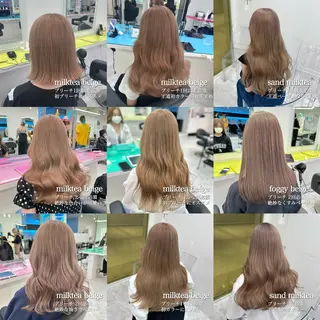 ロング カラー ♡ダブルカラー特化♡ miyuのヘアスタイル