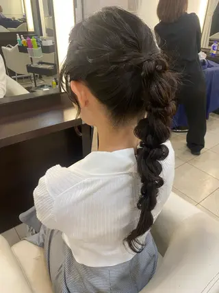 ロング ヘアアレンジ 石垣廣乃 /Hironoのヘアスタイル