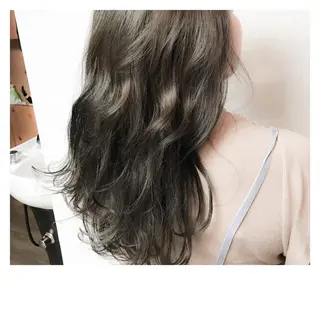 ロング カラー パーマ 髪質改善、縮毛矯正 店長浅野太郎のヘアスタイル