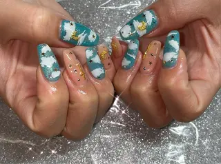 ネイル VIERU 🌈🎀💖のネイルデザイン