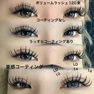 マツエク・マツパ linda lashesのマツエク・マツパデザイン