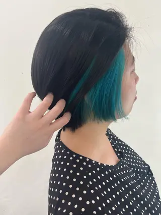 ショート 【北千住】🌈韓国風 レイヤー✨小顔カットのヘアスタイル