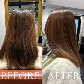 ミディアム カラー 村上｜髪質改善 プロデュースのヘアスタイル