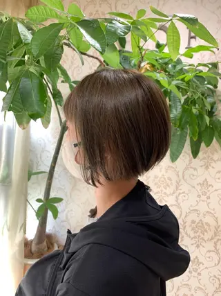 ショート カラー メンズパーマ&メンズ 縮毛矯正/平野/渋谷のヘアスタイル