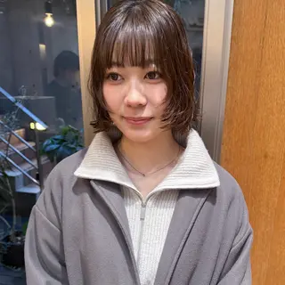 ショート パーマ 大橋 芽衣のヘアスタイル