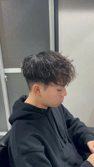 パーマ メンズ 川居大翔 /京都メンズ美容師のヘアスタイル