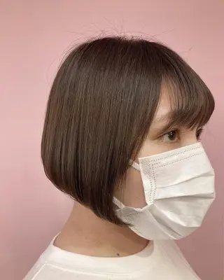 ショート カラー ✨髪質改善縮毛矯正✨ 宇田川修平のヘアスタイル