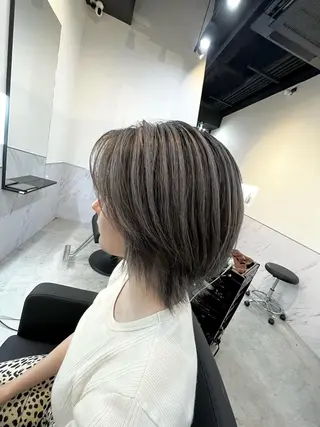 ミディアム カラー Anthurium 吹田💐のヘアスタイル