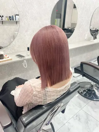 ショート 🦋ハイトーン🦋 石山 希理🦋のヘアスタイル