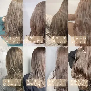 ミディアム カラー パーマ ヘアアレンジ メンズ キッズ ネイル マツエク・マツパ 新宿駅近♡友達とOK 🦋W -ワット -のヘアスタイル