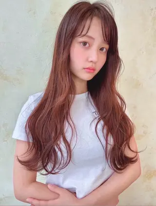 ロング カラー ブリーチカラー/ 平塚/Hana🌼のヘアスタイル