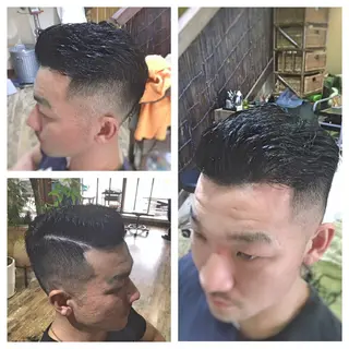 ショート メンズ タカハシ ユウヤのヘアスタイル