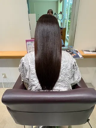 ロング カラー 石原 陽菜のヘアスタイル