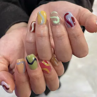 ネイル ひめか🫁 推し概念・個性派のネイルデザイン