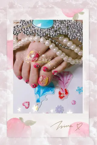 ネイル ラベンダー💖日暮里 ルル💖ネイルのネイルデザイン