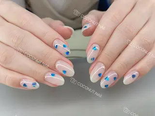 ネイル 神田 ココナッツのネイルデザイン