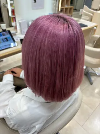 カラー 🎀暖色カラー/透明 感カラー/ひな🎀のヘアスタイル