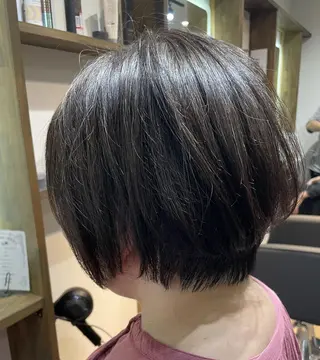 ショート パーマPrivate SalonNoa名駅のヘアスタイル