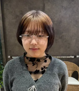 ショート 似合わせスタイル☁️ 堀内志茉🍀のヘアスタイル