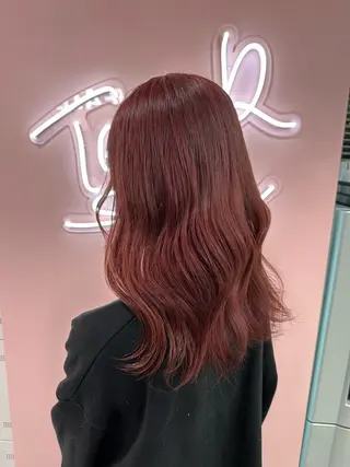 セミロング Wカラー/暖色/べ ージュりく©︎🐝のヘアスタイル