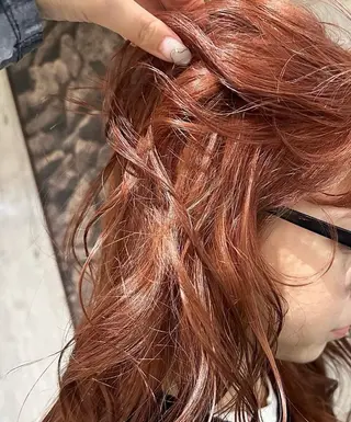 ミディアム カラー ★mocca★ 細川のヘアスタイル