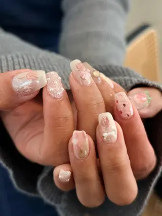 ネイル rina🎀 ご新規様受付中🌷のネイルデザイン