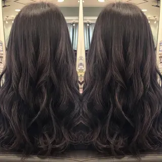 ロング カラー box mico. mutsumiのヘアスタイル