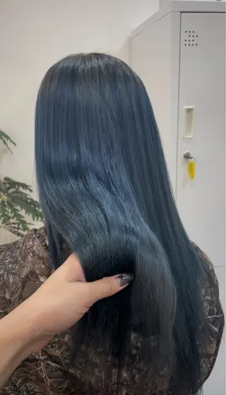 ロング カラー 郡山/透明感カラー /馬場アンドレアのヘアスタイル