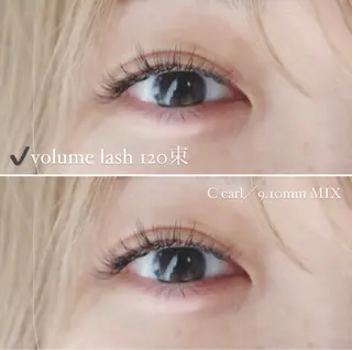 マツエク・マツパ 似合わせ ワンホン 束感まつ毛 西本町のマツエク・マツパデザイン