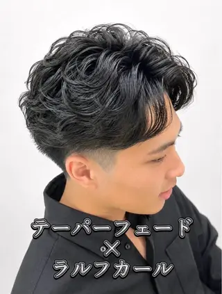 ショート パーマ メンズ メンズ特化/パーマ/ 髪質改善　高野奨馬のヘアスタイル