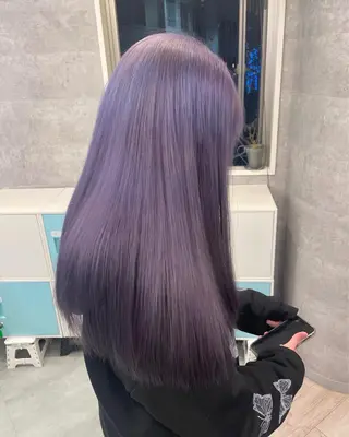 ロング ♡似合わせハイトーン ♡maiのヘアスタイル