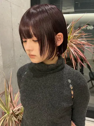 ショート カラー yuuna/ ハッシュカット🎀のヘアスタイル
