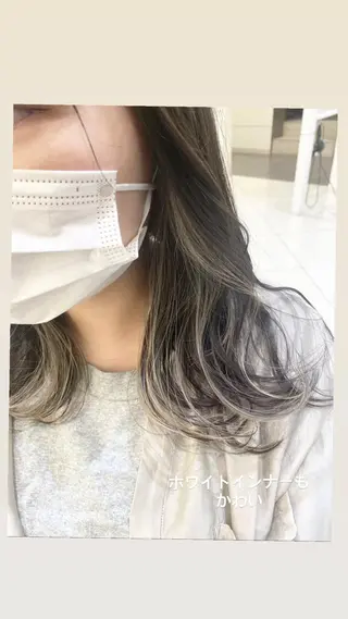 ミディアム カラー marju銀座 マージュギンザのヘアスタイル