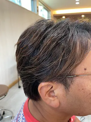 メンズ 知念 美来のヘアスタイル