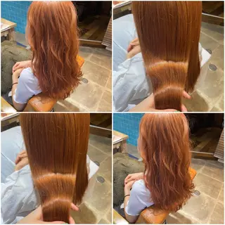 カラー 🐻結んで可愛い hair EMI🐻のヘアスタイル