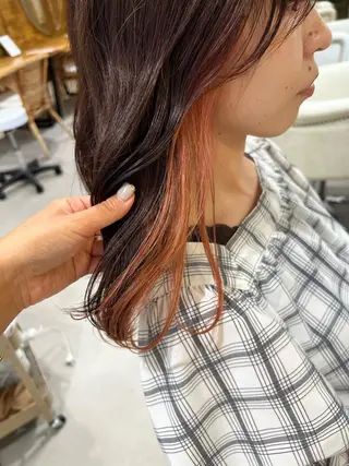 セミロング ココルアナ 豊中美容室のヘアスタイル