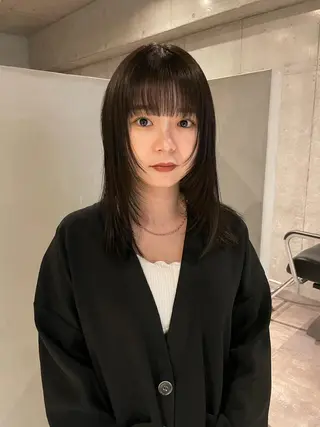 ミディアム 小野 龍樹のヘアスタイル