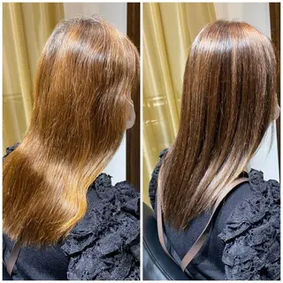 ミディアム カラー 🌸スパ・ヘアカラー ソメソメソメサン🌸のヘアスタイル