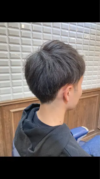 ショート メンズ ルピナス中田店長 山口大地のヘアスタイル