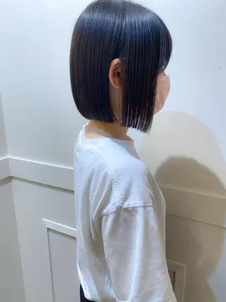 ショート カラー ボブ　ショート 特化 迫田紘史のヘアスタイル