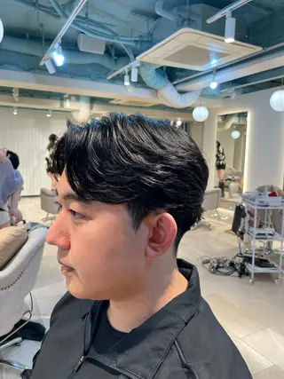 メンズ メンズの達人/センタ ーパート/根本 彩永のヘアスタイル