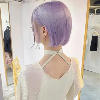 カラー corazon ブリーチのヘアスタイル