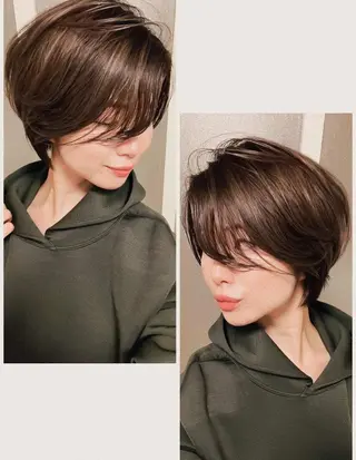ショート カラー 🌸銀座一丁目/美髪 矯正🌸山田 隆介のヘアスタイル