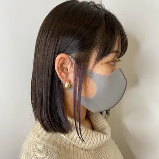 ミディアム カラー 🪭risa 暖色/レイヤー🪭のヘアスタイル