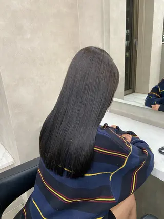 ミディアム カラー ヘアアレンジ Over hair_ misakiのヘアスタイル