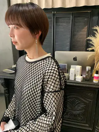 ショート ショート・ボブ ・ウルフ✂︎IMAIのヘアスタイル