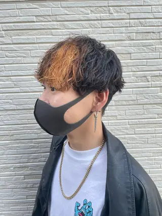 ショート パーマ メンズ SHUN メンズパーマのヘアスタイル