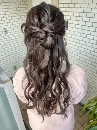 ヘアアレンジ 大人可愛いヘアメイク 💋🧚‍♀️しずかのヘアスタイル
