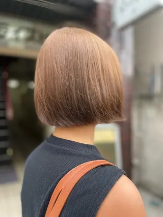 ショート カラー エクステ ひょう/germeのヘアスタイル